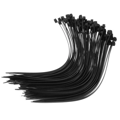 Zip Ties, 100 Pack Heavy Duty Cable Wire Ties 17.72 Inch Wide 0.35 Inch, Black