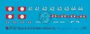 Peddinghaus 1/1250 Type 1936A Narvik Class Destroyer Markings (4 version) 2921