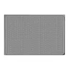 Sleek Grey Silicone Cooktop Protector Mat Size 28 x20 Inches Available