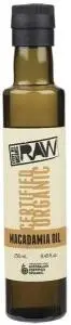 Every Bit Organic Macadamia Oil Extra Virgin Cold Pressed Unrefined 250ml