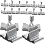 [Generic] 100pcs Candle Wick Tabs for DIY Candle Making Metal Bases for Wicks Easy Fixing Device Essential