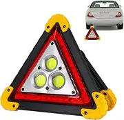 Led Warning Triangle, Road Triangles Rechargeable Triangle Lights, Lightweight Safety Sign Bright Eye-Catching Safety Reflectors