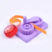 Purple Hand-Operated Quilling Crimper, Paper Slip Wave Shape Making Tool DIY Mak
