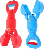 Milisten 2Pcs Lobster Digger Fun Plastic Grabber for Beach and Play Encourages Group Activities and Teamwork Lightweight and Portable Design