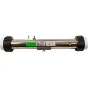 Heater, FloThru,BWG,15" x 2",230v,5.5kW,w/Tailpieces, Gen