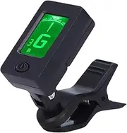 Guitar Tuner,Guitar Tuner Clip On with Guitar Capo for Guitar, Bass, Violin,Digital Electronic Tuner Acoustic Guitar Accessories