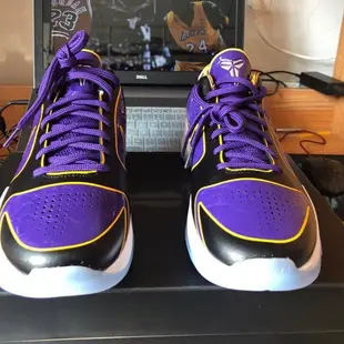 全新 Nike Kobe 5 Protro Lakers  紫金 籃球鞋 CD4991-500