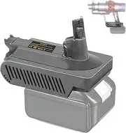 V10 Adapter for Makita 18V Lithium-ion Battery Converter for Dyson V10 SV12 SV27 Vacuum Cleaners, Accessory for Dyson Battery Adapter Makita BL1840 - BL1890 Models