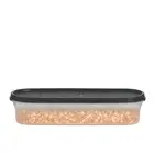 Tupperware Modular Mates Super Oval Storage #1 Container (3½ Cup) Black New