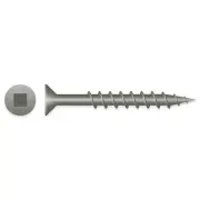 #8 x 1-3/4" SQUARE DRIVE FLAT HEAD PARTICLE BOARD SCREWS 4,000ct | 828QL