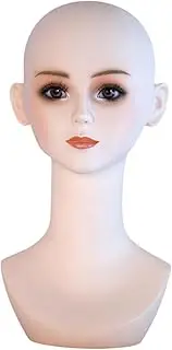 harayaa Cosmetology Mannequin Head Model Hat Rack Display Holder Versatile Use Display Stand for Hairdressing Hats Necklace Business