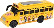 Milisten Boys and Girls Bus Toys 4-8 Years Toddlers Bus Pull Back Car Lights Sound Educational Toy for Boys Girls