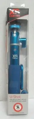 XSories U-Shot, Telescoping Camera Pole Monopod - Blue