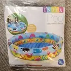 New Intex Two-Ring Inflatable Kids Pool 2012 Cushion Floor 48" Round Splash Pool