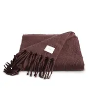Calvin Klein Mohair Solid Throw Blanket, 70L x 50W
