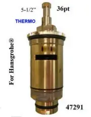 for Hansgrohe Thermostatic Cartridge 5-1/2" 36 pt