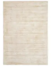[Miss Amara] Claude Distressed Viscose Rug in Beige/Ivory