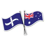 Australia Eureka Flag Sticker Aussie Car Flag 4x4 Funny Ute #5624EN