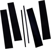 QASULER Car Window Pillar Posts Door Trim Cover Decal Stickers, for Chevrolet, Suburban, for GMC Yukon XL, for Cadillac, Escalade ESV 2015-2020 Car Window Trim Cover