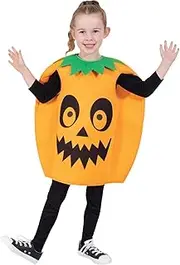 [Rubie's] Pumpkin Tabard Costume for Toddlers & Kids - Small (3-5 Yrs)