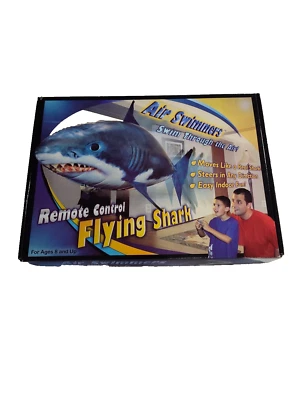 New Air Swimmer Remote Control Helium Inflatable Flying White Shark