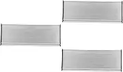 TEHAUX Door Name Plate Blank Sign Plate for Office Display Lightweight and Durable Easy to Clean for Identification and Department Labels