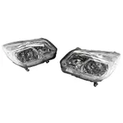 Pair Head light Lamp Fit For Holden Colorado RNon-Projector 06/2012-06/2016