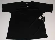 AND1 - Clutch Shooter- Short Sleeve - Performance Tee - Large - Black