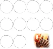 10pcs Acoustic Guitar B Strings, String Folk Guitar,String Resistant Rust String, Acoustic Tone B 2nd,Light Tension –Stainless Steel Guitar String Replacements