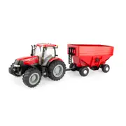 Big Farm 1:16 Farm Case IH Puma 170 w/ Gravity Wagon Toy 71x26cm Red 3y+