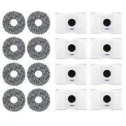 Vacuum Cleaner Bag Accessory Set For Deebot T20 Omni/x1 Omni Dust Bags And Mop Cloth Rag