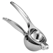 Lemon Squeezer Chrome Plated Zinc - Large Manual Citrus Press Juicer and Lime Sq