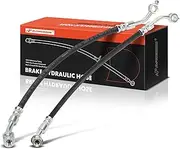 A-Premium Rear Driver and Passenger Side Brake Hydraulic Hose Compatible with Select Hyundai Models - Ioniq 2017 2018 2019 2020 2021 - Replace# 58738G7300 (Pack of 2)