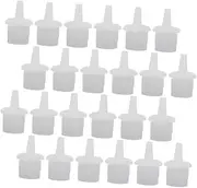 HONMEET Eyelash Glue Bottle Stopper Set 100PCS Lash Grafting Glue Plugs Prevents Drying Out