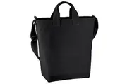 Bagbase Canvas Daybag / Hold & Strap Shopping Bag (15 Litres) (Black) (One Size)