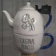 Rae Dunn Snow White “ Original Princess " Teapot Mug Set Disney BRAND NEW