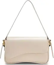 [KUNZHAN] Small Shoulder Bags for Women,Crossbody Purses,Retro Vegan Leather Tote Handbag, Clutch Hobo Purse with Zipper
