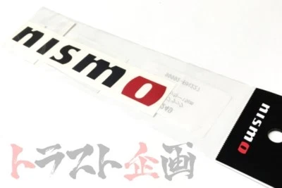 NISMO Decal Logo Decal Sticker 15cm Black Cut Out/Transfer Type #660191066
