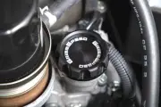 GrimmSpeed Oil Cap Cool Touch Version 2 Delrin Black For Subaru All EJ/FA (for: Subaru)