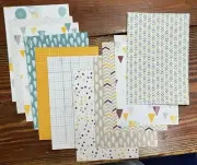 Stampin' Up! MOONLIGHT STACK DSP - 12 4.5 X 6.5 DOUBLE SIDED SHEETS