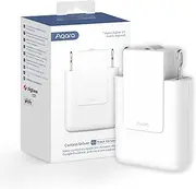 Aqara Smart Curtain Motor E1 (Track Version), Zigbee-Compatible, App & Voice Control, Quiet Operation, Adjustable Curtain Rod Length, Supports Google Assistant, Alexa, and Apple HomeKit