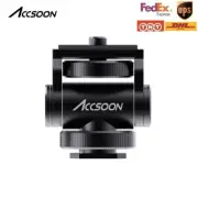 Accsoon Cold Shoe Adapter For Tabletop Shooting DSLR Camera Monitor Mount Adjust