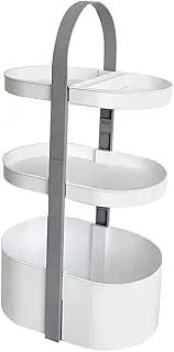 GLSTOY Bathroom Corner Shelf Cart Stackable Storage Clear Drawer Organiser Cabinet Bag Kitchenware Microwave Kitchen Island with Storage Snack Organizer Home Accessories Boxes Tin Bin Abs