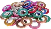 WOFASHPURET 48 Rolls Metallic Curling Ribbon for Durable Fade Resistant Balloon String Ribbon for Weddings Present Wrapping Florist Arrangements and Crafts Per Colors Each