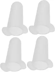 BEBEMOKO 4pcs Cake Decorating Kit Silicone Piping Tip Covers Mini Protector for Cake Baking Item Reusable Heat Resistant Set of Toppings Covers