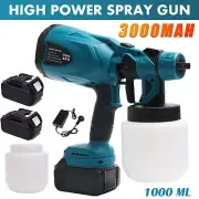 Cordless High Pressure Airless Spray Gun Paint Sprayer with 0/2 18V Battery