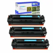 Compatible with 3PK CF401X Toner for HP 201X LaserJet M277dw M277n M252dn M252dw
