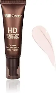 HIGH DEFINITION WATER PROOF FFOUNDATION OIL FREE BASE FOUNDATION WITH PRIMER (IVORY)