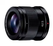 New! Panasonic LUMIX G 42.5mm/F1.7 ASPH./POWER H-HS043-K Black Lens H-HS043