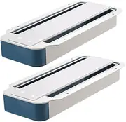 Tofficu Pen Holder Desk Draw Organiser Adhesive Pen Box Classroom Drawer for Office
